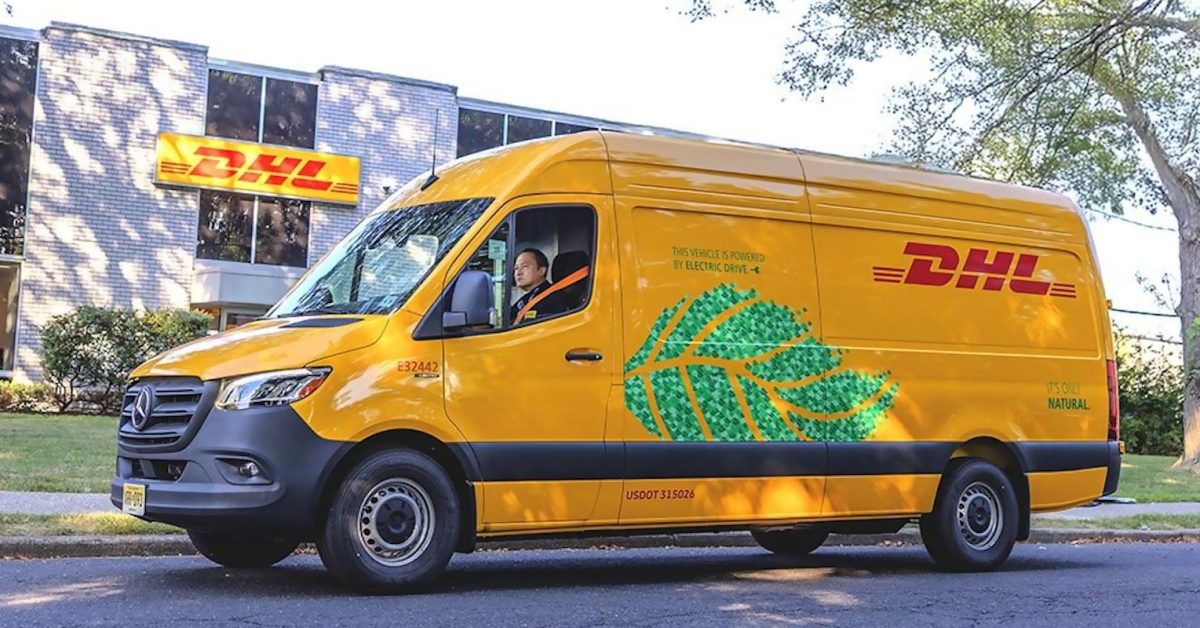 DHL renkasi Mercedes eSprinter, nes plečia savo elektrinių furgonų parką