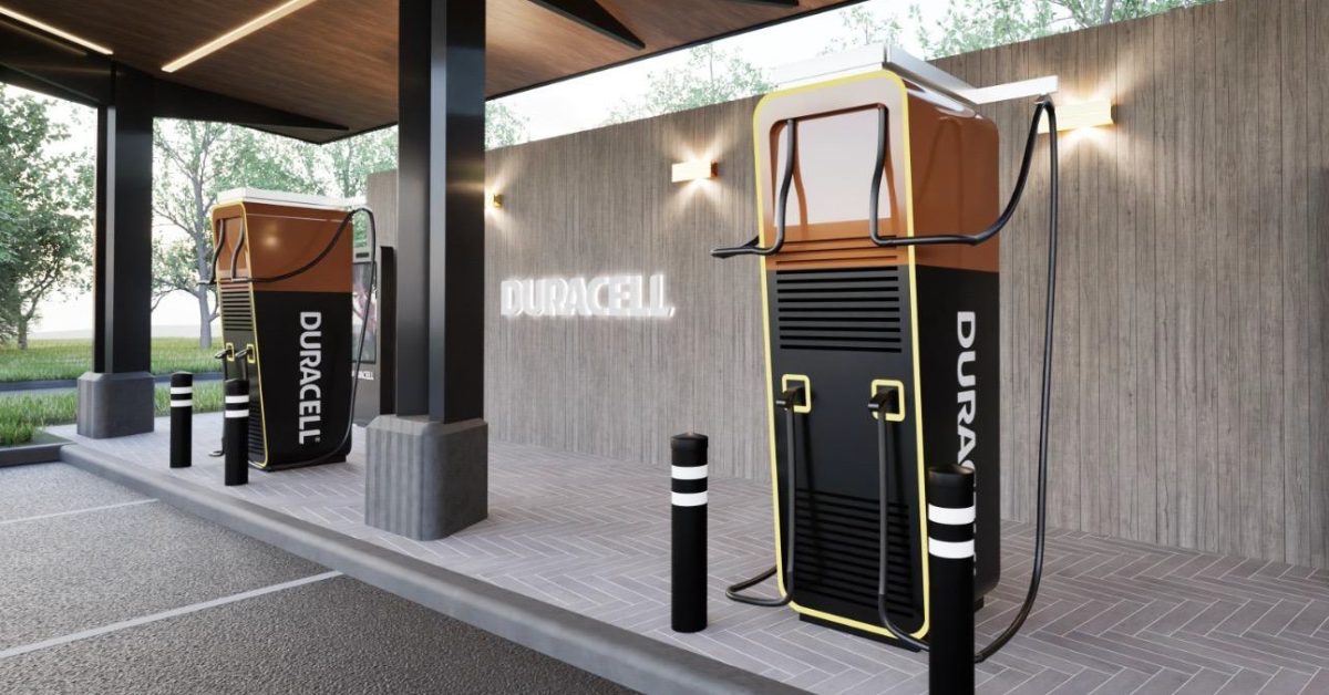 Pirmasis „Duracell“ greito įkroviklio tinklas bus JK