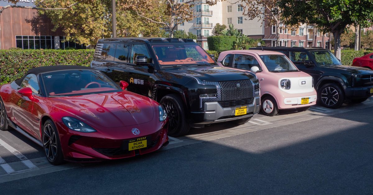 We tested these 4 Chinese EVs in the US (but don’t ask us how)