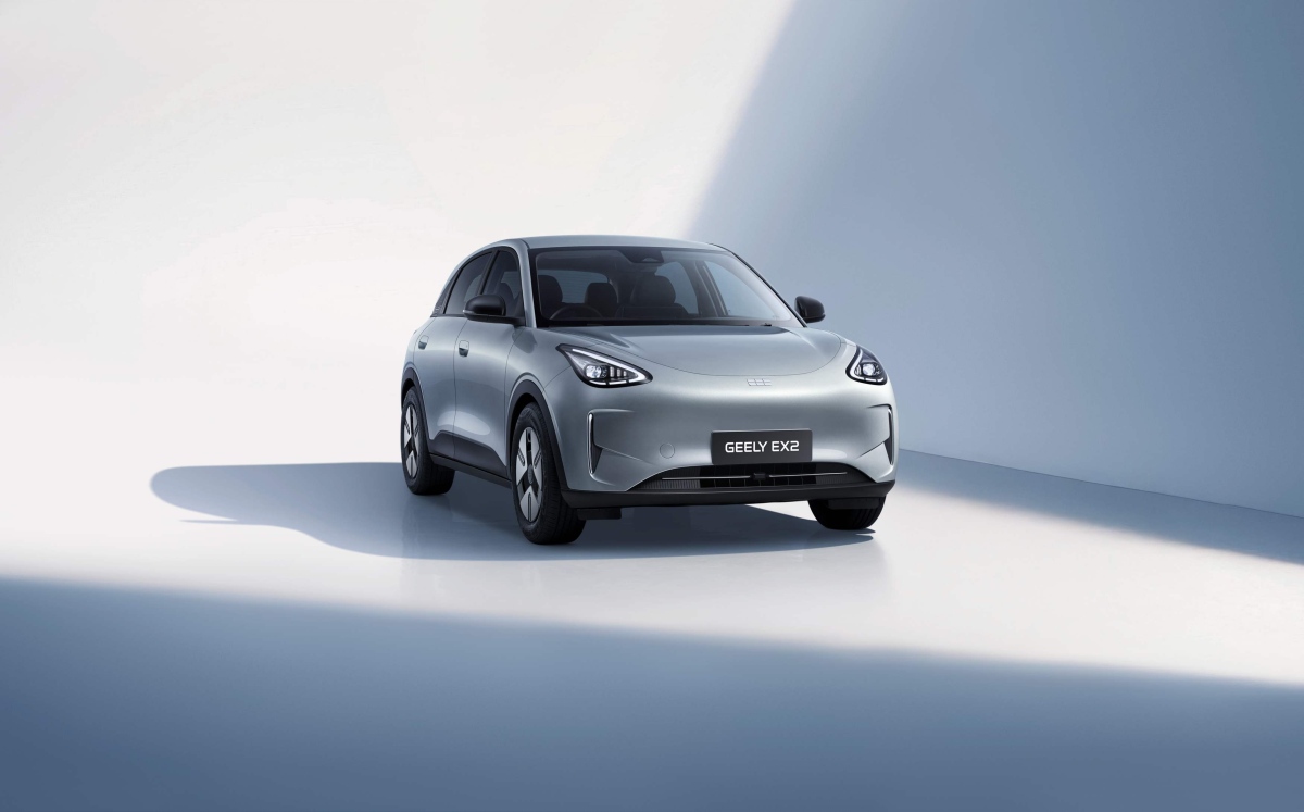 Į Australiją važiuojantis pigus Geely EX2 elektrinis liukas tapo geriausiai parduodamu elektromobiliu Kinijoje