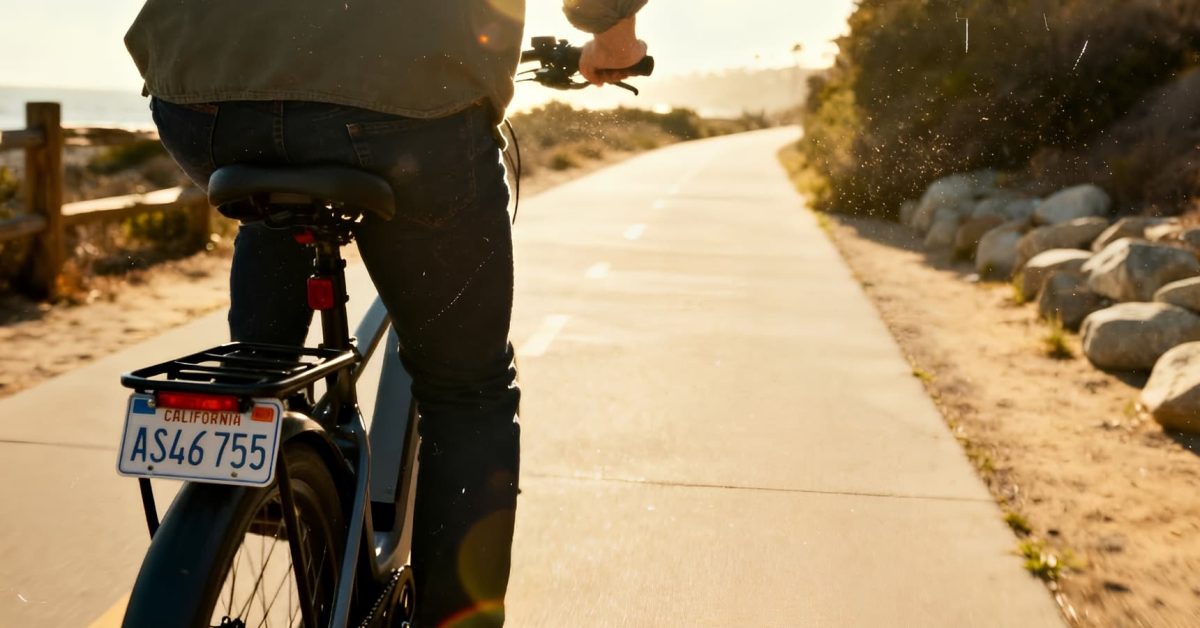 Naujasis Kalifornijos įstatymas, pagal kurį elektriniams dviračiams bus reikalingi valstybiniai numeriai