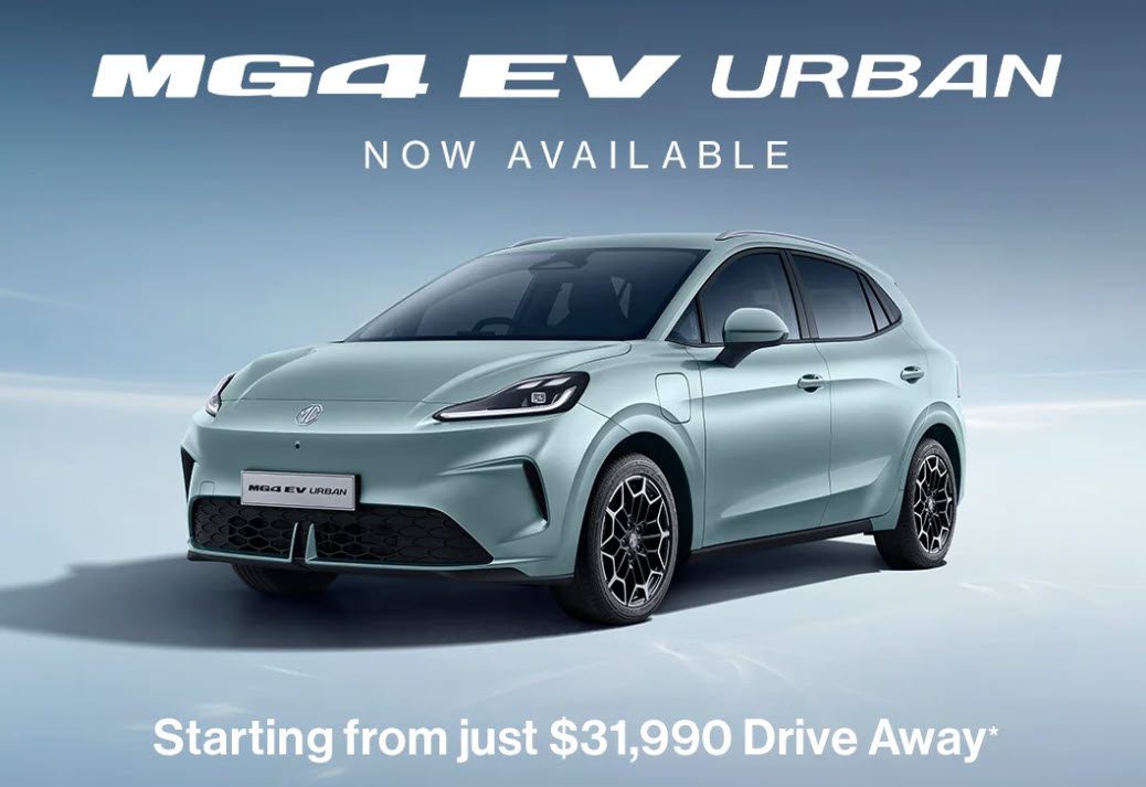 MG Australijoje pristato pigiausią elektromobilį – vos už 31 990 USD