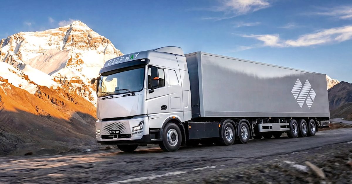Praėjusiais metais „DeepWay“ pristatė 8 020 elektrinių pussunkvežimių