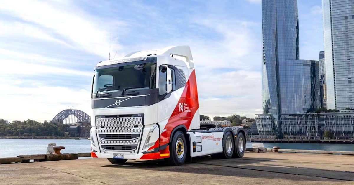 „Volvo FH Electric“ pradeda dirbti